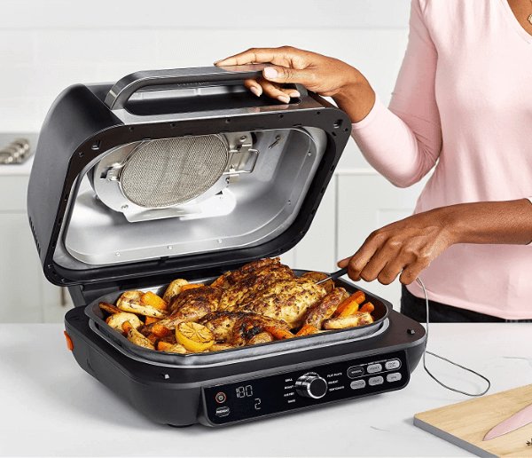 נינג'ה גריל Ninja Foodi Pro Max Health Grill XL Pro AG651