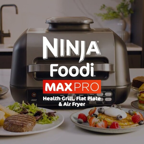 נינג'ה גריל Ninja Foodi Pro Max Health Grill XL Pro AG651