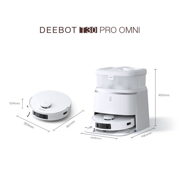 ECOVACS DEEBOT T30 PRO OMNI אקווקס