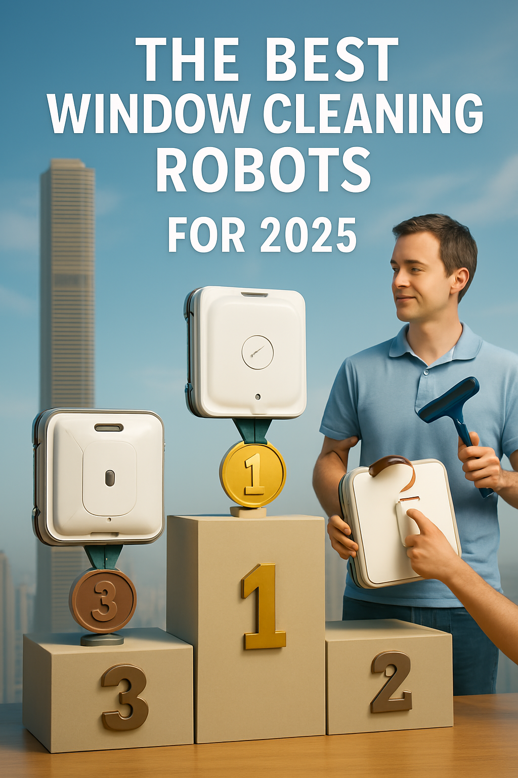 מנקה חלונות רובוטי 2025